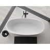 Mexen Torino voľne stojaca vaňa z konglomerátu 175 x 78 cm, biela mat - 57271757800
