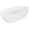 Mexen Torino voľne stojaca vaňa z konglomerátu 175 x 78 cm, biela mat - 57271757800