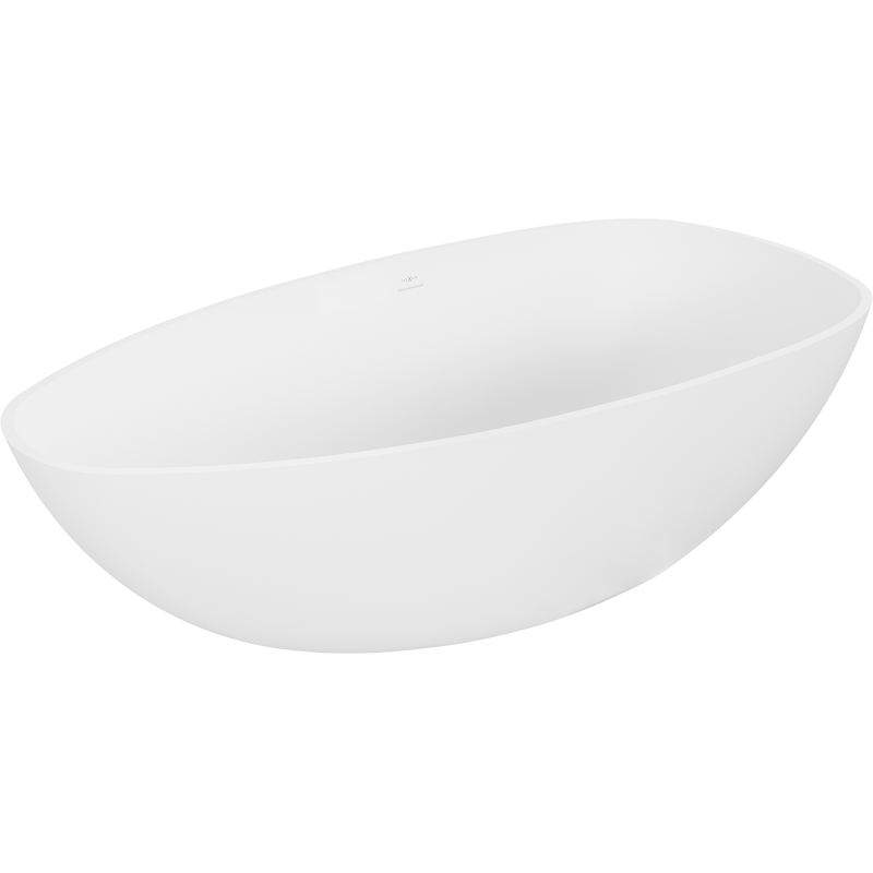 Mexen Imola voľne stojaca vaňa z konglomerátu 150 x 77 cm, biela matná - 57281507600