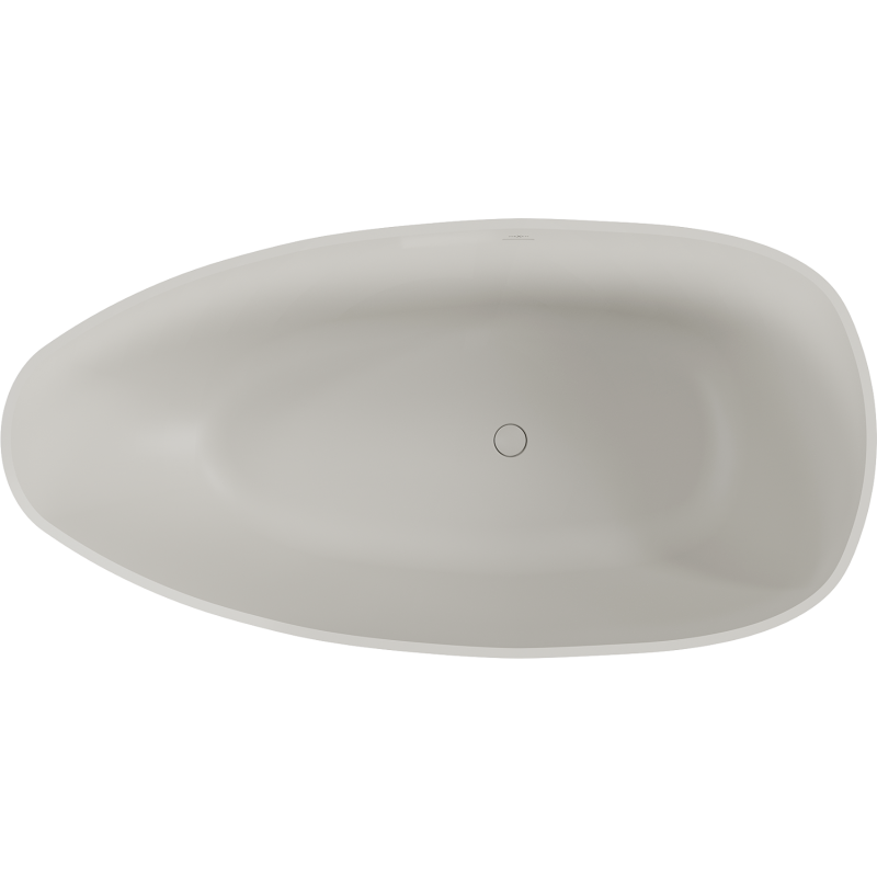 Mexen Imola voľne stojaca vaňa z konglomerátu 150 x 77 cm, betón mat - 57281507661