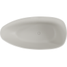 Mexen Imola voľne stojaca vaňa z konglomerátu 170 x 88 cm, betón mat - 57281708561