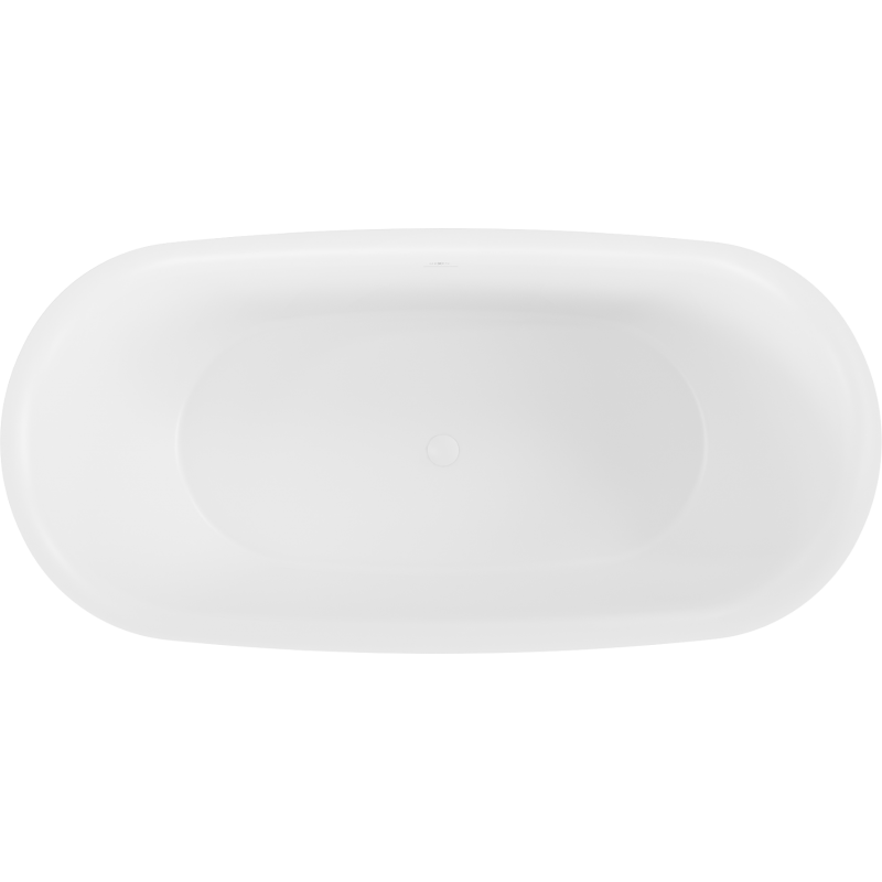 Mexen Siena voľne stojaca vaňa z konglomerátu 170 x 80 cm, biela matná - 57291708000