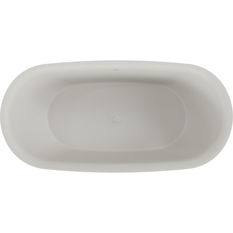 Mexen Siena voľne stojaca vaňa z kompozitu 170 x 80 cm, betón mat - 57291708061