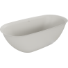 Mexen Siena voľne stojaca vaňa zo syntetického kameňa 170 x 80 cm, matný betón - 57291708061