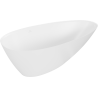 Mexen Milano voľne stojaca vaňa z konglomerátu 150 x 82 cm, biela matná - 57301508500