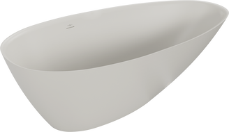 Mexen Milano voľne stojaca vaňa z kompozitu 150 x 82 cm, betón mat - 57301508561