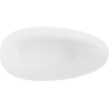 Mexen Milano voľne stojaca vaňa z konglomerátu 170 x 86 cm, biela matná - 57301708500