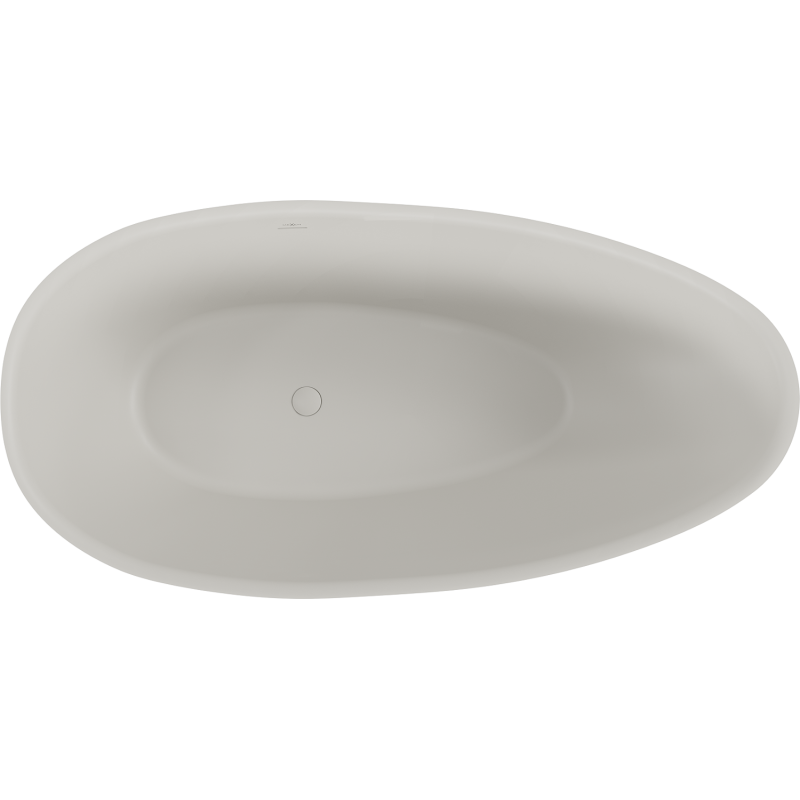 Mexen Milano samostatne stojaca vaňa z konglomerátu 170 x 86 cm, betón mat - 57301708561