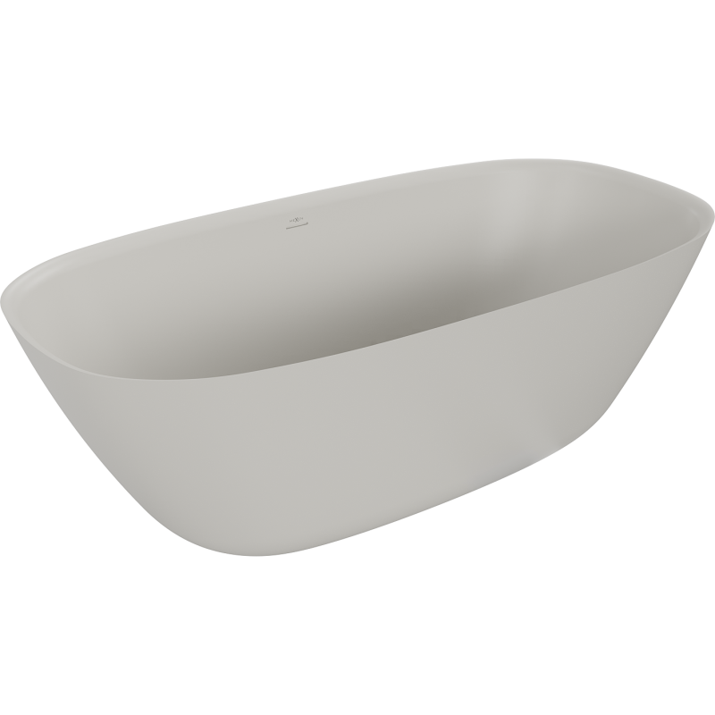 Mexen Como samostatne stojaca vaňa z konglomerátu 170 x 82 cm, betón mat - 57311708261