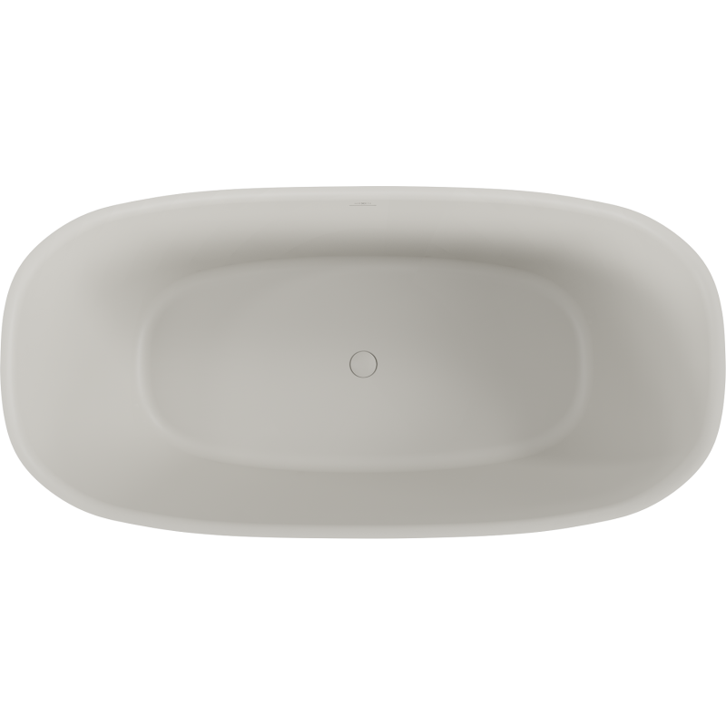 Mexen Como samostatne stojaca vaňa z konglomerátu 170 x 82 cm, betón mat - 57311708261