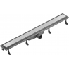 Mexen Flat Abs Flat ABS lineárny odtok 2v1 60 cm, inox - 1069060