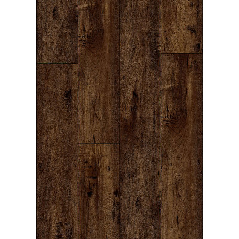 Mexen Boston vinylové panely 1240 x 182 mm SPC 6,5 mm, podložka IXPE 1,5 mm, 4 V-drážka, čerešňa