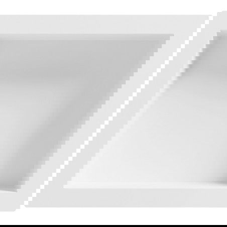 Mexen X-Wall-S výklenková polica SMC s golierom 35,5 x 40,7 cm, biela - 1901354109