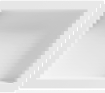 Mexen X-Wall-S výklenková polica SMC s golierom 35,5 x 40,7 cm, biela - 1901354109