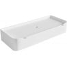 Mexen X-Wall-S nástenná polica SMC 30 x 12,7 cm, biela - 1901301305