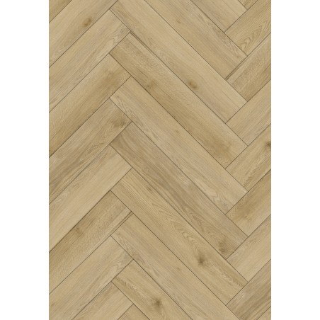 Mexen Charter Oak vinylové panely jodeľka 635 x 127 mm SPC 6,5 mm, podklad 1,5 mm, 4 V-Fuga, Dub - F1169-0635-127-505-4V1-01