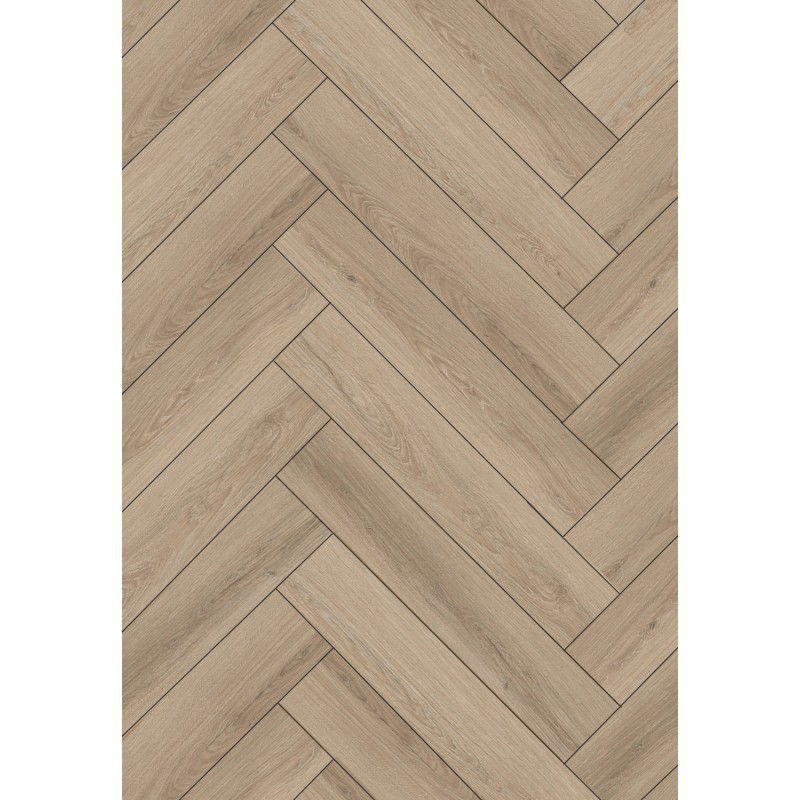 Mexen Palmdale  vinylové panely rybia kosť 635 x 127 mm SPC 6,5 mm, podložka IPEX 1,5 mm, 4 V-drážka, Dub