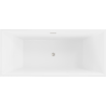 Mexen Vigo voľne stojaca vaňa 178,5 x 80 cm, biela, prepad nikel brúsený - 51251788000-97