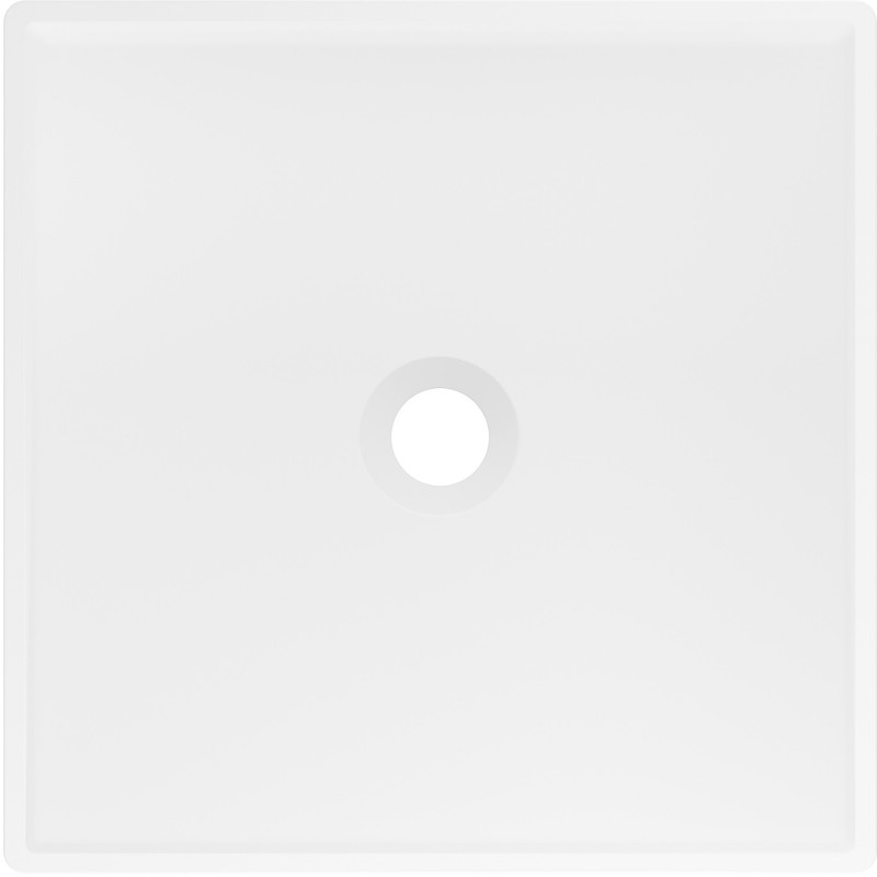 Mexen Xola-1 voľne stojaci umývadlo z konglomerátu 40 x 40 cm, biela mat - 26594000