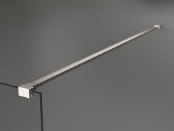 Mexen jednoduchý držiak na sprchovú stenu 6-8 mm, kartáčovaný nikel - 800-01-97