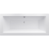 Mexen Cube obdĺžniková vaňa 180 x 80 cm s obkladom, biela - 55051808000X