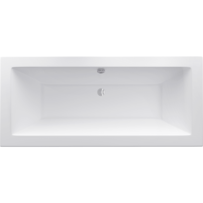 Mexen Cube rektangulárna vaňa 170 x 80 cm s krytom, biela - 55051708000X