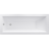 Mexen Cubik obdĺžniková vaňa 150 x 70 cm s obkladom, biela - 55031507000X