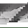 Mexen Velar posuvná sprchová kabína 160 x 80 cm, priehľadná, kovová - 871-160-080-01-95