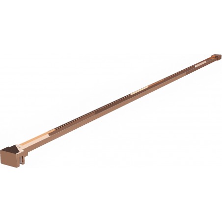 Mexen jednoduchá podpera pre sprchovú stenu 6-8 mm, ružové zlato - 800-01-60