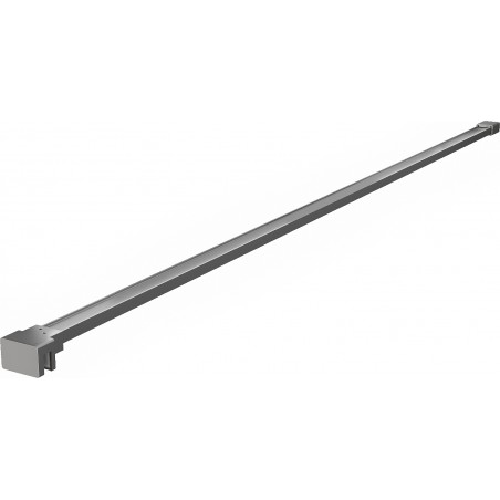 Mexen držiak pre sprchovú stenu, gun metal - 800-01-95