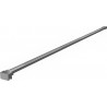 Mexen Uni-P1 rovná vzpera pre sprchovú stenu 6 – 8 mm, gun metal - 800-01-95