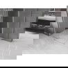 Mexen Velar sprchová kabína posuvná 140 x 90 cm, priehľadná, brúsený nikel - 871-140-090-01-97