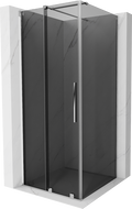 Mexen Velar sprchový kút posuvný 100 x 100 cm, grafit, chróm - 871-100-100-41-01