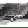 Mexen Velar sprchovací kút posuvný 100 x 100 cm, grafit, chróm - 871-100-100-41-01
