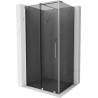 Mexen Velar sprchovací kút 90 x 120 cm, grafit, chróm - 871-090-120-41-01