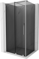 Mexen Velar posuvná sprchová kabína 120 x 80 cm, grafit, chróm - 871-120-080-41-01