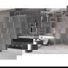 Mexen Velar sprchovací kút s posuvnými dverami 120 x 90 cm, mráz, chróm - 871-120-090-31-01