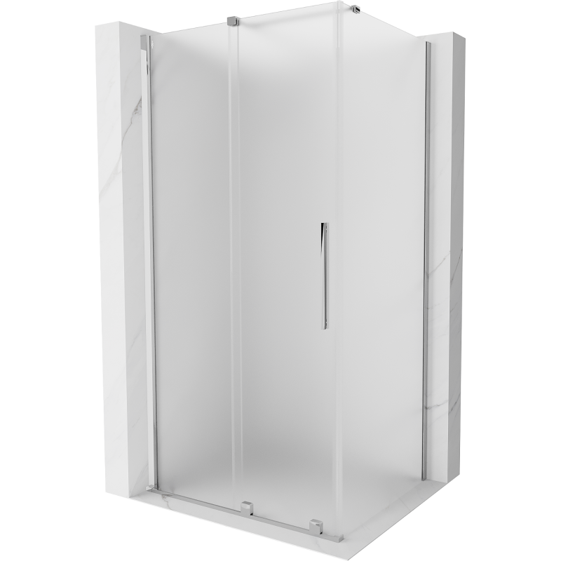 Mexen Velar sprchovací kút s posuvnými dverami 120 x 90 cm, mráz, chróm - 871-120-090-31-01