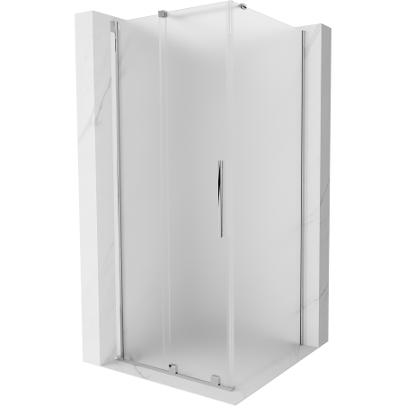 Mexen Velar posuvná sprchová kabína 120 x 120 cm, mat, chróm - 871-120-120-31-01
