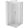Mexen Velar posuvná sprchová kabína 120 x 120 cm, mat, chróm - 871-120-120-31-01