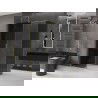 Mexen Velar posuvná sprchová kabína 140 x 85 cm, grafit, zlatá kartáčovaná - 871-140-085-41-55
