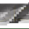 Mexen Velar sprchový kút posuvný 160 x 80 cm, grafit, zlatá brúsená - 871-160-080-41-55