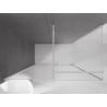 Mexen Velar posuvná sprchová kabína 150 x 80 cm, mráz, chróm - 871-150-080-31-01