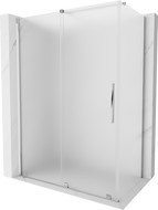 Mexen Velar posuvná sprchová kabína 160 x 80 cm, námraza, chróm - 871-160-080-31-01