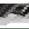 Mexen Velar sprchový kút posuvný 130 x 85 cm, grafit, ružové zlato - 871-130-085-41-60