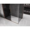 Mexen Velar posuvná sprchová kabína 150 x 75 cm, grafit, ružové zlato - 871-150-075-41-60