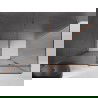 Mexen Velar posuvná sprchová kabína 160 x 90 cm, grafit, ružové zlato - 871-160-090-41-60