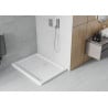 Mexen Flat obdĺžniková sprchová vanička slim 100 x 90 cm, biela, sifón chróm - 40109010