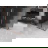 Mexen Velar posuvný sprchový kút 90 x 110 cm, grafit, brúsená meď - 871-090-110-41-65