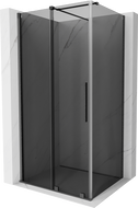 Mexen Velar posuvná sprchová kabína 90 x 70 cm, grafitová, matne brúsená gun gray - 871-090-070-41-66